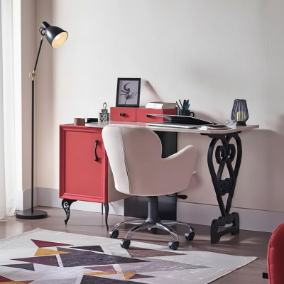 Sekretär Schreibtisch Tisch 130x32x58 Schreibtische Tische Möbel Holz Computer