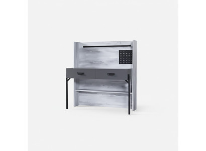 Sekretär Schreibtisch Tisch 130x60x138 Schreibtische Tische Möbel Holz Computer