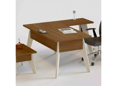 Eckschreibtisch Designer Holzmöbel Bürotisch Arbeitszimmer Tisch Neu