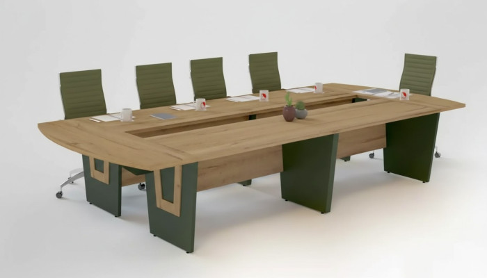 XXL Besprechungstisch Konferenztisch Bürotisch 390x180 Großer Tisch Big