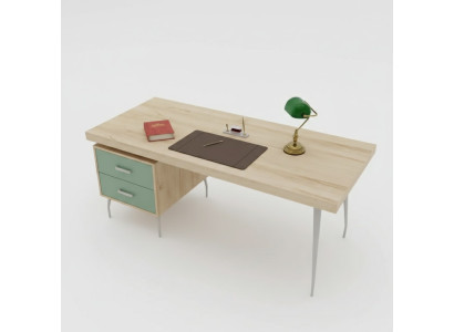 Modern Designer braun Luxus Schreibtisch Büromöbel Holz Tische Neu