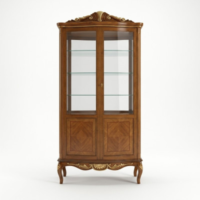 Luxus Vitrine Ausgefallene Möbel Schrank Vitrinen Glas Holz Schränke