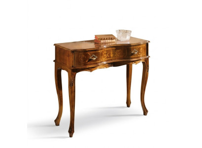 Klassischer Konsolentisch Luxus Holzmöbel Schlafzimmer Beistell Möbel