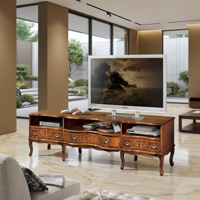 TV Regal Kommode klassisches Holzmöbel Design rtv Ständer Möbel Kommoden