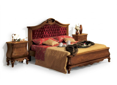 Chesterfield Betten Bett gepolstert Classic 180x200 Doppelbett Bettrahmen