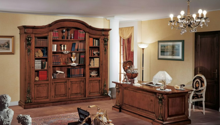 Klassisches Braunes Bücherregal Büro Möbel Regale Design Regal Schrank