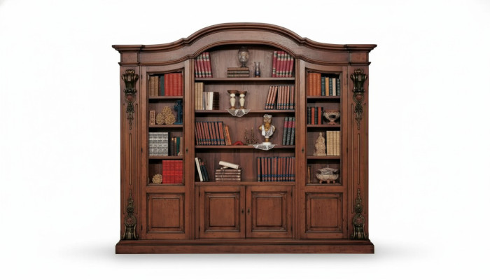 Klassisches Braunes Bücherregal Büro Möbel Regale Design Regal Schrank