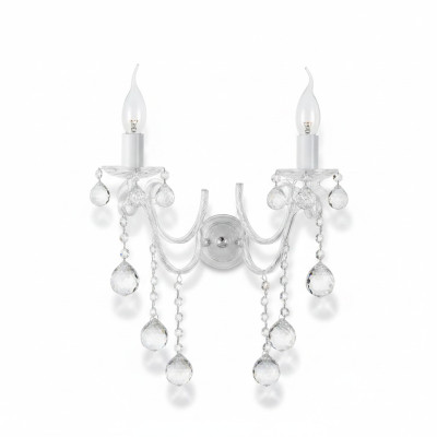 Kristall Wandlampe Lüster Wandleuchten Wandleuchte Wand Lampen Silber