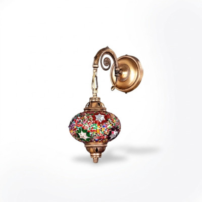 Wandlampe Wandleuchten Art Wandleuchte Lüster Wand Lampe Gold Messing