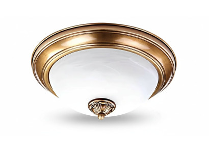 Deckenlampe Lüster Deckenleuchter Kronleuchter Gold Glas Lampen Metall