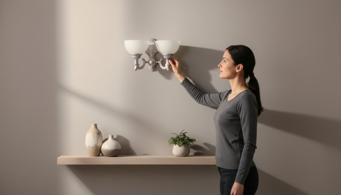 Wandleuchte Wandlampe Wandleuchten Art Lüster Wand Lampen Weiß Glas