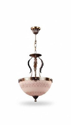 Deckenlampe Lüster Gold Deckenleuchter Lampe Kronleuchter Glas Braun