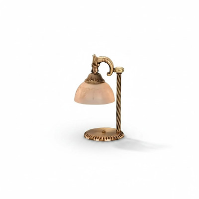 Tischlampe Tischleuchte Lampe Leuchten Art Glas Gold Lampen Tisch