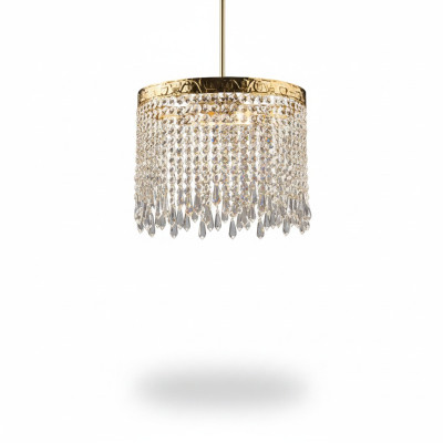 Deckenleuchter Kronleuchter Gold Deckenlampe Lüster Kristall Lampe