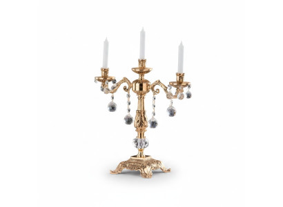 Kerzenständer Kerzenleuchter Kerzenhalter Tischleuchter Leuchter Gold