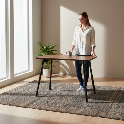 Stilvoller Beistelltisch Couchtisch Moderner Couchtisch Holzmöbel Brandneu