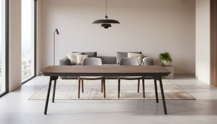Langer Couchtisch Beistelltisch Kaffetisch Holztisch Holz Braun Brandneu