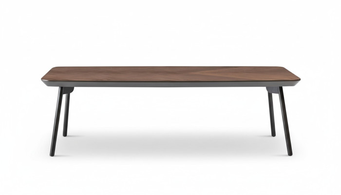 Langer Couchtisch Beistelltisch Kaffetisch Holztisch Holz Braun Brandneu