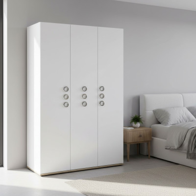 Kleiderschrank Kinderkleiderschrank Kindermöbel Kinderzimmer Holz Weiß
