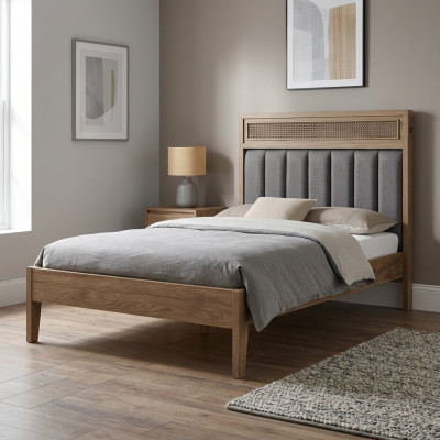 Bettrahmen Kindermöbel Bett Holz Braun Jugendbett 100 cm Klassiche