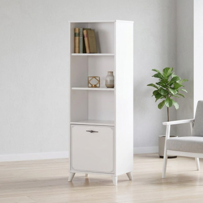 Bücherregal Bücherschrank Standregal Kinderregal Regal Holz Weiß Regale