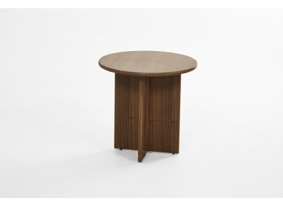Beistelltisch Tisch Couchtisch Wohnzimmer Braun Holz Design Möbel
