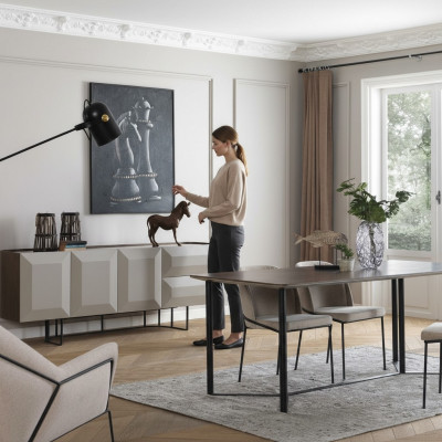 Weiß Garnitur Essecke Essgruppe Esstisch Set 8tlg Esszimmer Holz Neu