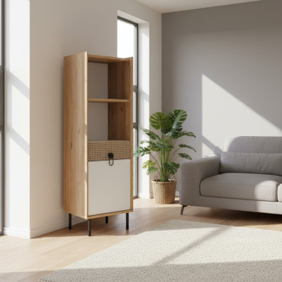 Bücherregal Schrank Büro Regal Holz Holzschrank Braun Kinderzimmer