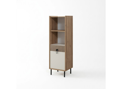 Bücherregal Schrank Büro Regal Holz Holzschrank Braun Kinderzimmer