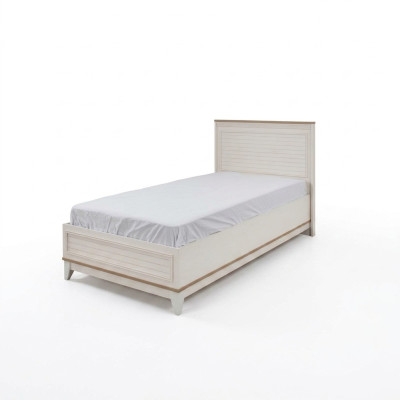Kindermöbel Bett Kinderbett Bettrahmen Kinderzimmer Weiß Modern 120cm