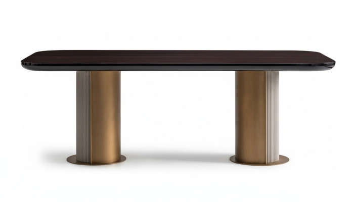 Esstisch Esszimmertisch Tisch Holztisch Holz Esszimmer Braun Luxus
