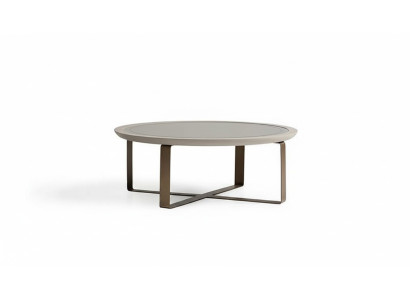 Couchtisch Modern Beistelltisch Kaffeetisch Sofatisch Beige Metall