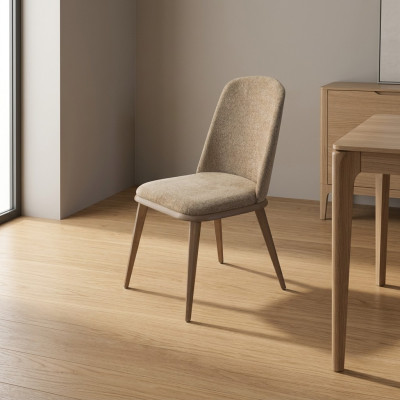 Gruppe Stühle Küchenstühle Esszimmerstühle Set 6tlg Holz Stoff