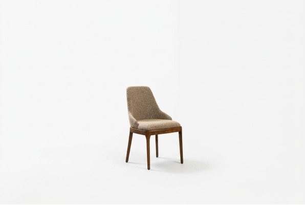 Gruppe Stühle Küchenstühle Esszimmerstühle Beige 6tlg Modern Stoff