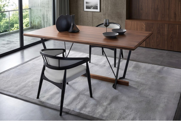 Esstisch Esszimmertisch Tisch Esszimmer Holztisch Braun Holz 180 cm