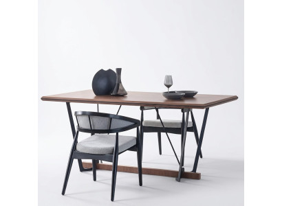 Esszimmertisch Holztisch Esstisch Tisch Esszimmer Braun Holz 180 cm