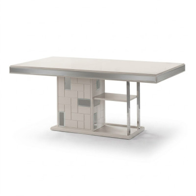 Luxus Esszimmertisch Esstisch Tisch Esszimmer Möbel Essecke Holz Weiß