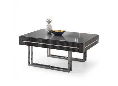 Sofatisch Kaffeetisch Couchtisch Beistelltisch Holz Grau Tisch Moderne