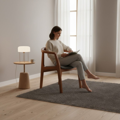 Garnitur Esszimmerstühle Küchenstühle Holzstühle Set 6tlg Stühle Braun