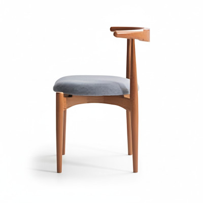 Sitzgarnitur Esszimmerstühle Küchenstühle Holzstühle Braun 6tlg Stühle