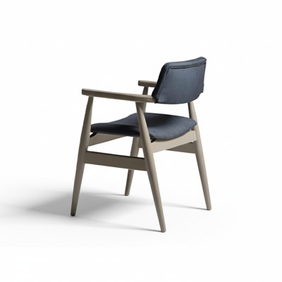 Sitzgarnitur Esszimmerstühle Esszimmer Polsterstühle Grau 6tlg Stühle