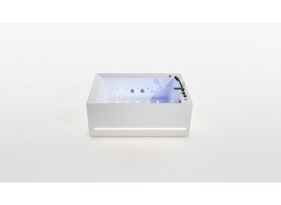 Whirlpool Badewanne Zimmer Wanne Wasserstrahlen Massagedüsen