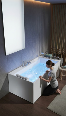 Design Badewanne Sprudel Whirlpool Wanne Luxus Wanne Wellness