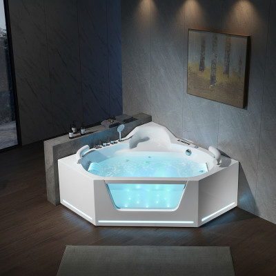 Eckbadewanne Wanne Whirlpool Spa Indoor Badewanne Whirlpool Wannen