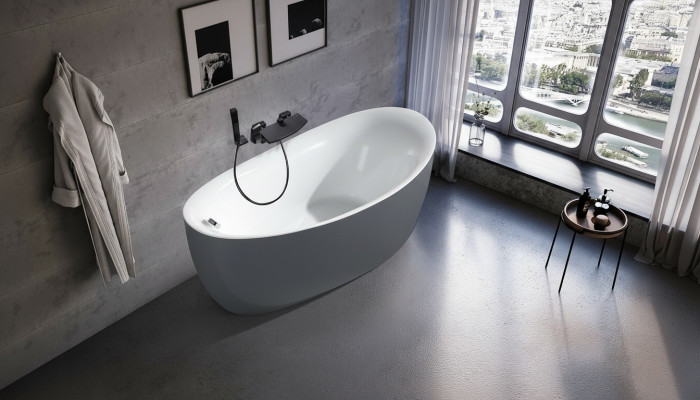 Acryl Badewanne Wanne Standbadewanne Freistehende Modern Badezimmer