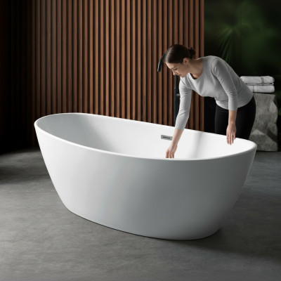Acryl Badewanne Wanne Standbadewanne Freistehende Modern Badezimmer