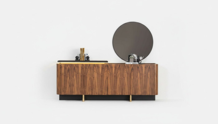 Anrichte Sideboard Schrank Holzschrank Holz Braun Kommode Möbel