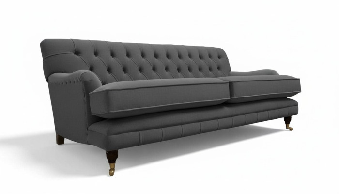 Sofa 3 Sitzer Couchen Art déco Dreisitzer Neu Textil Luxus Couch Polster