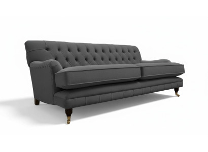 Sofa 3 Sitzer Couchen Art déco Dreisitzer Neu Textil Luxus Couch Polster