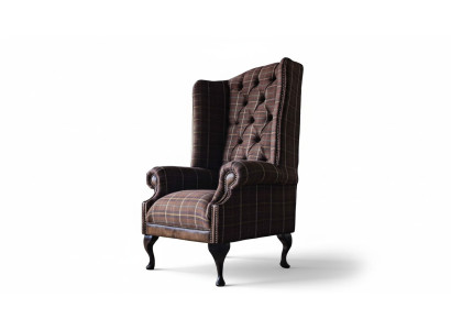Chesterfield Design Sofa Sessel Couch Polster Ohrensessel 1 Sitzer Neu